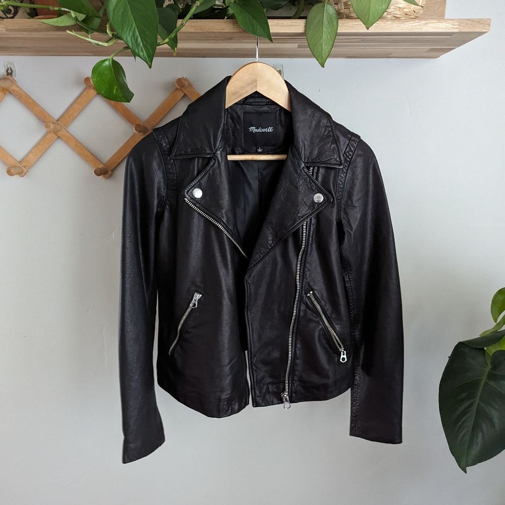 Madewell Washed Leather Jacket